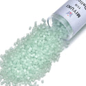30g Miyuki Delica 11/0 Seed Beads, Opaque Mint Green Silk Satin DB828 1