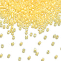 7.5g Miyuki Delica 11/0 Seed Beads, Translucent Luminous Sun Glow DB2032