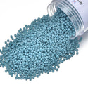 50g Miyuki Rocaille 11/0 Round Seed Bead Duracoat Opaque Moody Blue RR-4479