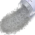25g Miyuki Rocaille 11/0 Round Seed Beads Transparent Taupe RR-2412