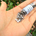 10g Miyuki Half Tila Seed Beads 5x2.3mm, Opaque Nickel-plated (HTL-190)