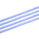 Lab Created Blue Lace Agate Gemstone Heishi Tube Rondelle Beads, 4x2mm/Small, Hole ID 0.9mm, 14.5 Inch/1 Strand, GH-C30