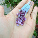 10g Miyuki Full Tila Square Seed Beads 5x5mm, Gold Luster Light Amethyst (TL-316)