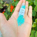 30g Miyuki Delica 11/0 Seed Beads, Opaque Sea Opal DB1136