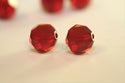 50pcs Adabele Austrian Faceted Round Crystal Beads #5000, Siam Red, Size Selections: 4mm/6mm/8mm/10mm