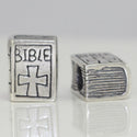 1pc Real 925 Sterling Silver Sacred Bible Religious Bead Charm, Compatible with Pandora All Other Charm Bracelet, EC7-B3