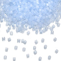 7.5g Miyuki Delica 11/0 Seed Beads, Silk Glass Enamel Pale Sky Blue DB831-1