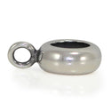 2pcs 925 Sterling Silver Charm Closed O Ring for Dangle Charms, Compatible with Pandora All Other 3mm Charm Bracelet, EC27-D3