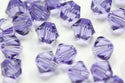 100pcs Adabele Austrian Faceted Bicone Crystal Beads #5301, Tanzanite (Purple), Size Selections: 3mm/4mm/5mm/6mm