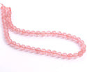 Synthetic Red Cherry Quartz Gemstone Round Beads, 1 Strand/15 Inch, Size Selections: 4mm/6mm/8mm/10mm
