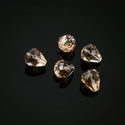 24pcs Adabele Austrian Faceted Teardrop Crystal Beads #5500, Silver Champagne, 12mm x 10mm, Hole ID 1.2mm, SST-1229