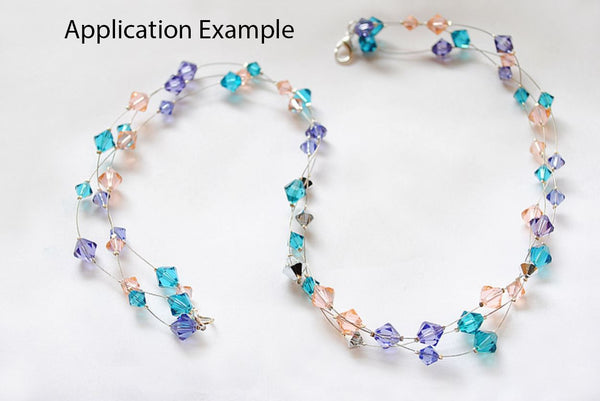 500pcs Creative Club Faceted Bicone Crystal Glass Beads, Golden Shadow, 4mm (0.16 Inch) Small Tiny, Hole ID 0.9mm, CCB428