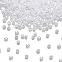 7.5g Miyuki Delica 11/0 Seed Beads, Translucent Luster Opal DB231
