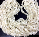 Natural White Moonstone Gemstone Chip Beads, Free Form, 5mm-8mm, Hole ID 1mm, 1 Strand/31 Inch, GZ1-37