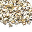 10g Miyuki Full Tila Square Seed Beads 5x5mm, Picasso Antique White (TL-4512)
