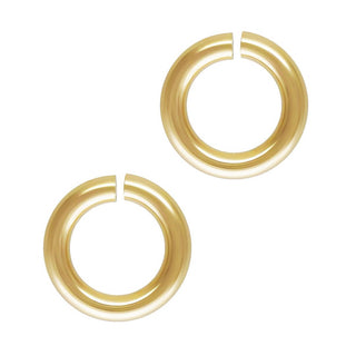 20pcs Real 1/20 14K Gold Filled Open Jump Rings, 0.8mm/20 Gauge, Size Selections: 4mm/6mm