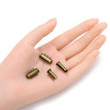 10pcs 3-Strand Magnetic Lock Clasp Sets, Multiple Strands Layering Clasp, Antique Bronze Plated Brass, 20mm, CF229-3