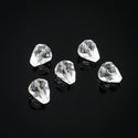 24pcs Adabele Austrian Faceted Teardrop Crystal Beads #5500, Crystal Clear, 12mm x 10mm, Hole ID 1.2mm, SST-1201