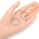 50pcs 304 Stainless Steel 30mm Split Rings – 1.8mm Wire