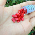 10g Miyuki Full Tila Square Seed Beads 5x5mm, Opaque Red (TL-408)
