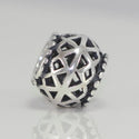 1pc Solid 925 Sterling Silver Celtic Knot interconnectedness continuity Bead, Compatible with Pandora All Other Charm Bracelet, EC237