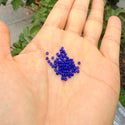 25g Miyuki Rocaille 11/0 Round Seed Beads Opaque Cobalt RR-414