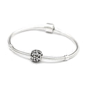 Solid 925 Sterling Silver Daisy Flower Charm Floral Charm