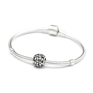 Solid 925 Sterling Silver Daisy Flower Charm Floral Charm