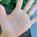 1pc 925 Sterling Silver 1.85mm Bead Station Curb Chain Bracelet, Length Selections: 6.5 inch/7 inch/7.5 inch/8 inch