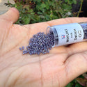 7.5g Miyuki Delica 11/0 Seed Beads, Opaque Mulberry DB662