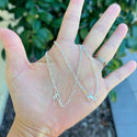 1pc 925 Sterling Silver 2mm Diamond-Cut Figaro Chain Bracelet, Length Selections: 7 inch/7.5 inch/8 inch