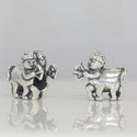 1pc 925 Sterling Silver Sagittarius Zodiac Sign Bead Charm, Compatible with Pandora All Other Charm Bracelets, EC5-B11