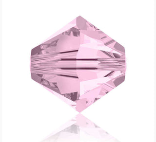 Buy rosaline-pink 100pcs Adabele Austrian Faceted Bicone Crystal Beads, 3mm Small Tiny, Hole ID 0.8mm, | U Pick Color