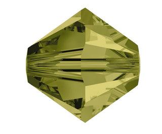 Buy khaki-green 100pcs Adabele Austrian Faceted Bicone Crystal Beads, 3mm Small Tiny, Hole ID 0.8mm, | U Pick Color